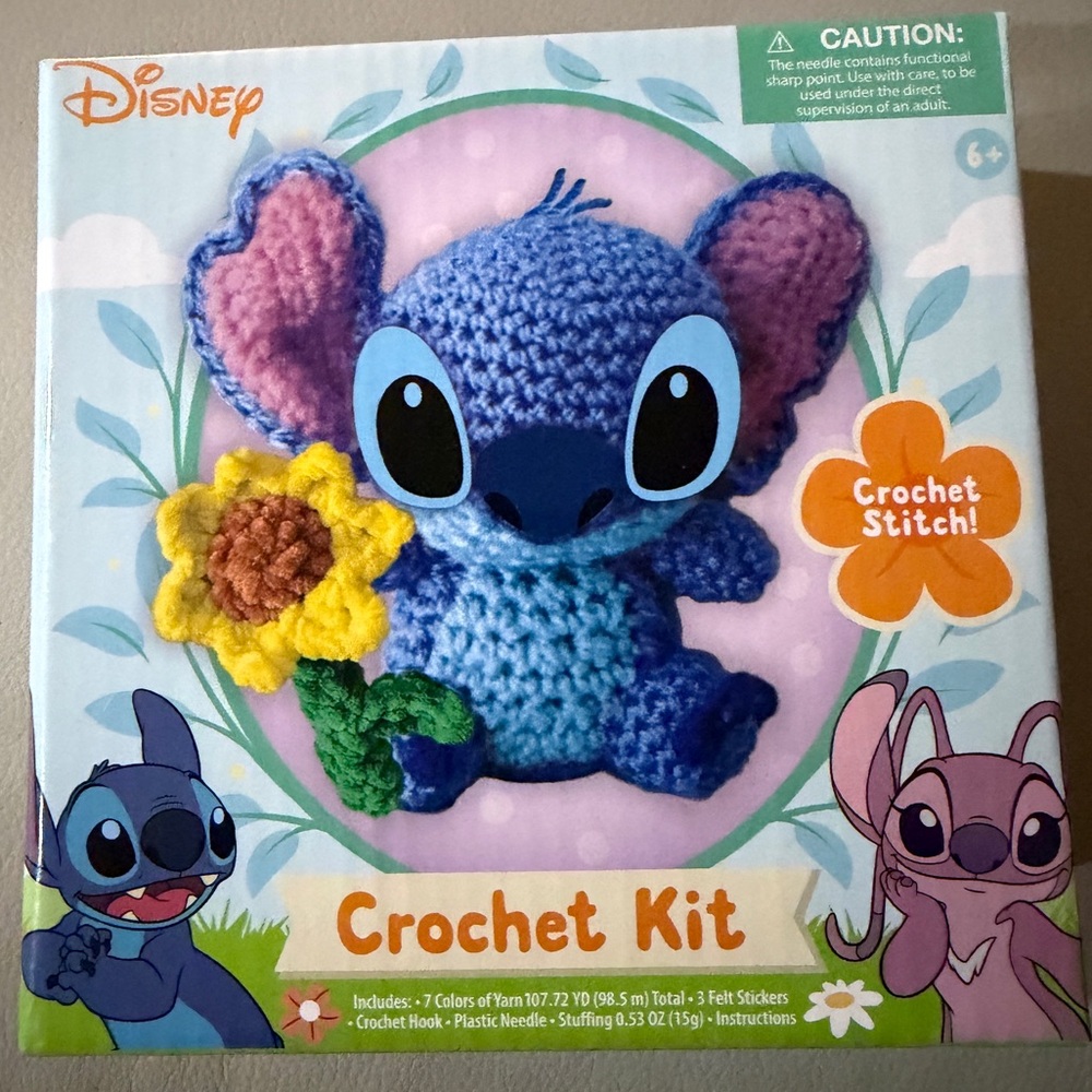 NIB - DISNEY - Stitch Crochet Kit